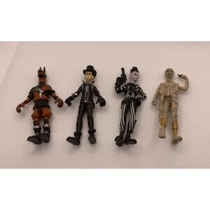 Fortnite 3.5-Inch Loose Figure Lot Of 4 No Weapons